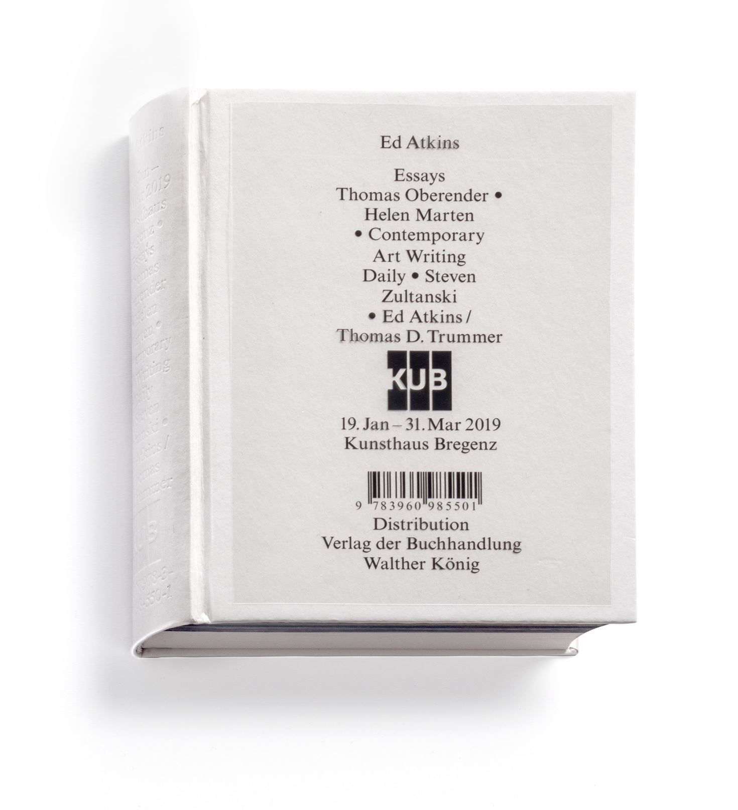 Ed Atkins - Publication-Kunsthaus Bregenz